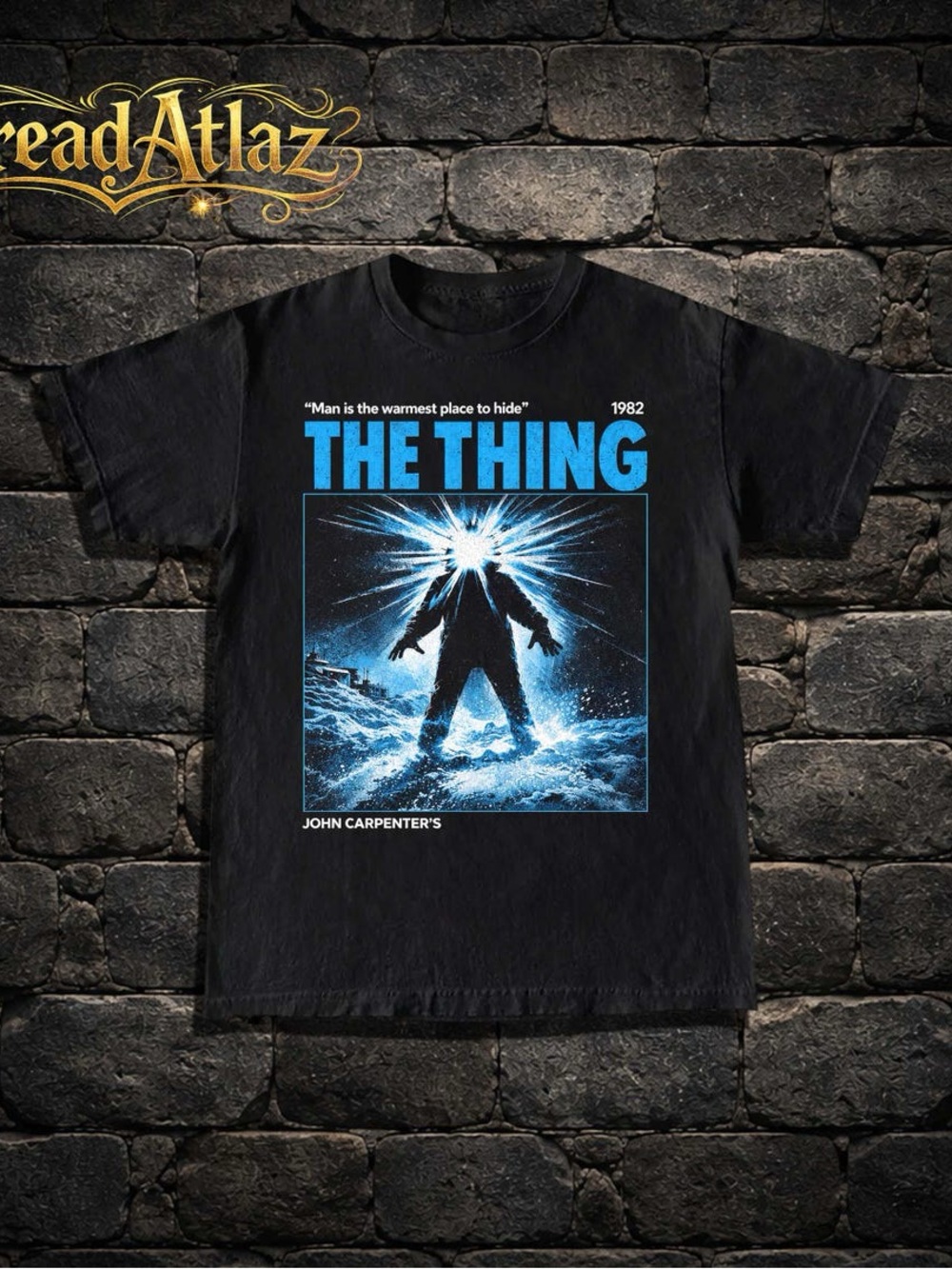 The Thing Graphic Tee Horror Movie T-Shirt John Carpenter Film